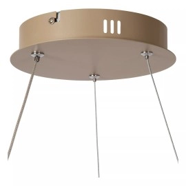 ESPIRAL LED CCT piekaramā lampa 40 W taupe (Lucide)