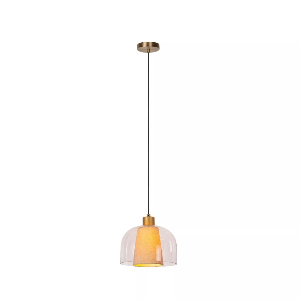 GUNHILD piekarama lampa Ø24 cm 1xE27 caurspīdīga (Lucide)