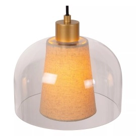 GUNHILD piekarama lampa 3xE27 caurspīdīga (Lucide)