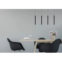 LORENZ LED piekaramā lampa 4x4 W 3000K melna (Lucide)