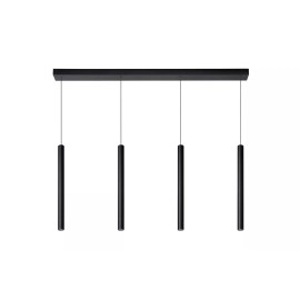 LORENZ LED piekaramā lampa 4x4 W 3000K melna (Lucide)