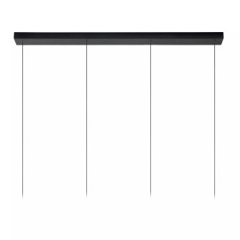 LORENZ LED piekaramā lampa 4x4 W 3000K melna (Lucide)