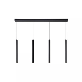 LORENZ LED piekaramā lampa 4x4 W 3000K melna (Lucide)