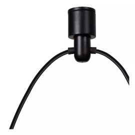 LORENZ LED piekaramā lampa Ø120 cm 6x4 W melna (Lucide)