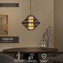 PASQUINO piekarama lampa Ø40 cm 1xE27 melna (Lucide)