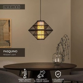 PASQUINO piekarama lampa Ø40 cm 1xE27 melna (Lucide)