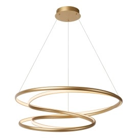 SARDANA — piekaramā lampa Ø80, LED Dim 74W 2700K, matēts zeltains (misiņa tonis) (Lucide)