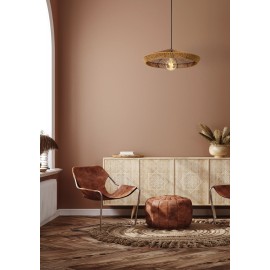 YUNKAI piekarama lampa Ø50 cm 1xE27 dabīga (Lucide)