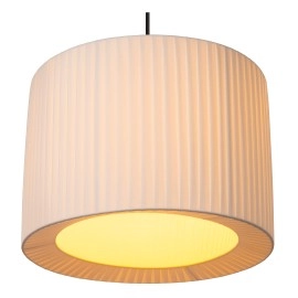 FOLD — piekaramā griestu lampa Ø40 cm, 1×E27, balta (Lucide)