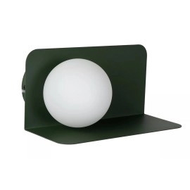 BONNI sienas lampa 1xG9 zaļa (Lucide)