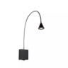 Sienas lasīšanas lampa BUDDY LED 4W 4000K, melna (Lucide)