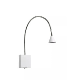 Sienas lasīšanas lampa BUDDY LED 4W 4000K, balta (Lucide)