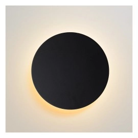 EKLYPS LED sienas lampa 1x7 W melna (Lucide)