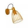 MACARONS sienas lampa 1x40 W okera dzeltena (Lucide)