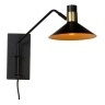PEPIJN - sienas lampa - 1x E14 - 3 StepDim - Melna - 05228-01-30 - Lucide