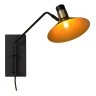 PEPIJN - sienas lampa - 1x E14 - 3 StepDim - Melna - 05228-01-30 - Lucide