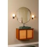 TASSA vannas istabas sienas lampa 1x10 W melna (Lucide)