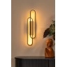 THELMA LED sienas lampa 35 W 2700K melna (Lucide)
