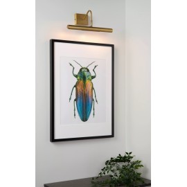Vinz sienas lampa ar 2x G9 cokoliem, zelta vai melnā krāsā (Lucide)