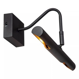 Lucide Vinz sienas lampa ar 2x G9 cokoliem, zelta vai melnā krāsā