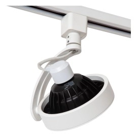 TRACK DORIAN — sliežu prožektors, 1×GU10 (ES111), IP20, balts (Lucide)