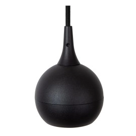 TRACK — sliežu piekaramais gaismeklis, 1×GU10, IP20, melns (Lucide)