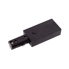 TRACK — barošanas padeve 1-fāzes sliežu sistēmai, melna (Lucide)