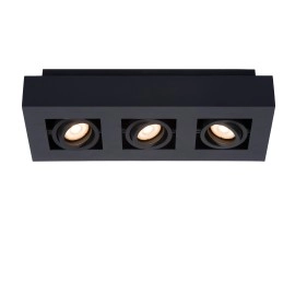 Griestu gaismeklis "XIRAX", 3x GU10, 5W LED, 960Lm, 3000K - 09119-16-3x - Lucide