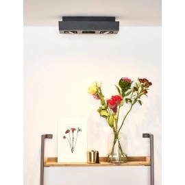 Griestu gaismeklis "XIRAX", 3x GU10, 5W LED, 960Lm, 3000K - 09119-16-3x - Lucide