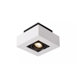 Griestu prožektors XIRAX GU10 1x5W 2200-3000K, balts (Lucide)