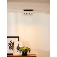 Griestu prožektors XIRAX GU10 2x5W 2200-3000K, balts (Lucide)