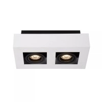 Griestu prožektors XIRAX GU10 2x5W 2200-3000K, balts (Lucide)