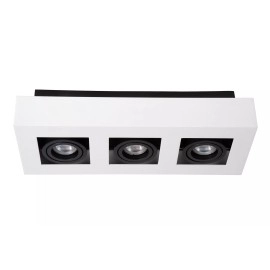 Griestu prožektors XIRAX GU10 3x5W 2200-3000K, balts (Lucide)