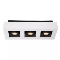 Griestu prožektors XIRAX GU10 3x5W 2200-3000K, balts (Lucide)