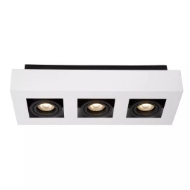 Griestu prožektors XIRAX GU10 3x5W 2200-3000K, balts (Lucide)