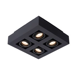 Griestu gaismeklis "XIRAX", 4x GU10, alumīnijs, Lucide, 09119-21-30