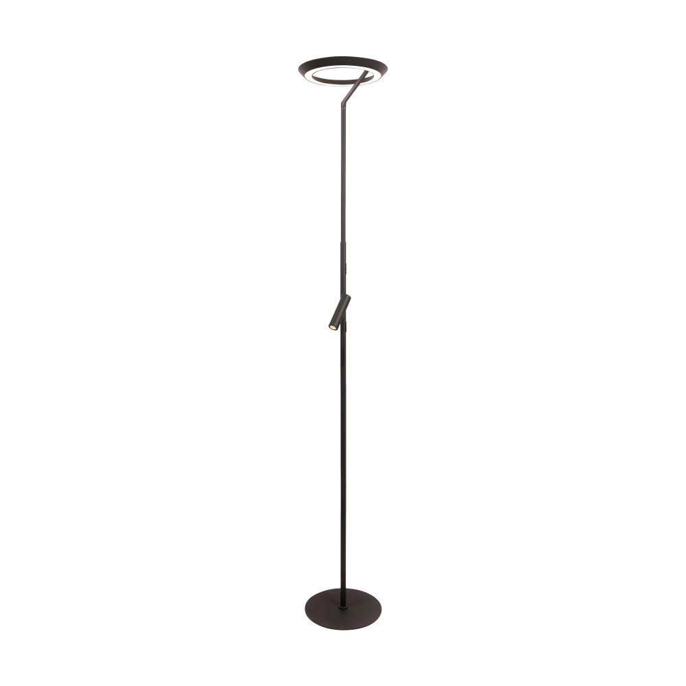 LED stāvlampa CELESTE Ø 28 cm, 24 W, 1112 lm, 2700 K, melna (Lucide)
