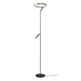 APPLAUSE — stāvlampa Ø33, LED Dim CCT, grey iron (Lucide)