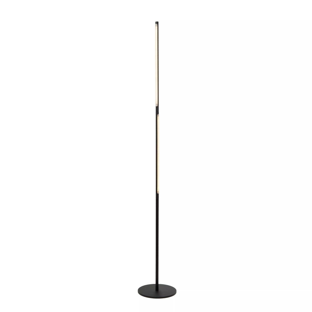 FINAN LED stāvlampa 32 W 2700 K dimmējama melna (Lucide)