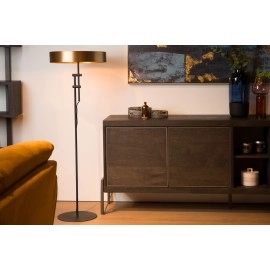 Stāvlampa "GIADA", 2x E27, matēta zelta, misiņa, tērauds, Lucide, 30770-02-02