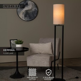 HERMAN stāvlampa Ø26 cm 1xE27 krēmkrāsas (Lucide)