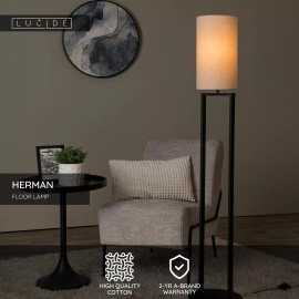 HERMAN stāvlampa Ø26 cm 1xE27 krēmkrāsas (Lucide)