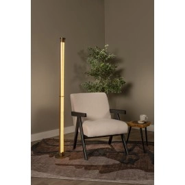 JANDERIN stāvlampa 2x17W šampanieša tonī (Lucide)