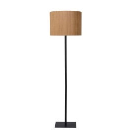 Stāvlampa "MAGIUS", 1xE27, gaišs koks - rotāns, Lucide, 03529-81-30