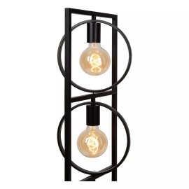 Lucide SUUS stāvlampa - 3xE27 - Melna - 145 cm