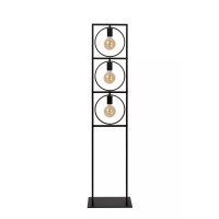 Lucide SUUS stāvlampa - 3xE27 - Melna - 145 cm