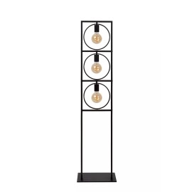 Lucide SUUS stāvlampa - 3xE27 - Melna - 145 cm