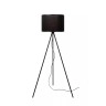 Stāvlampa "TAGALOG", Ø 55 cm, 1xE27, bambuss, melns, Lucide, 21729-81-30
