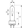 PHILIPS MASTERColour metālhalīda spuldze, 35W, G12, CDM-T, 830, 8711500196972