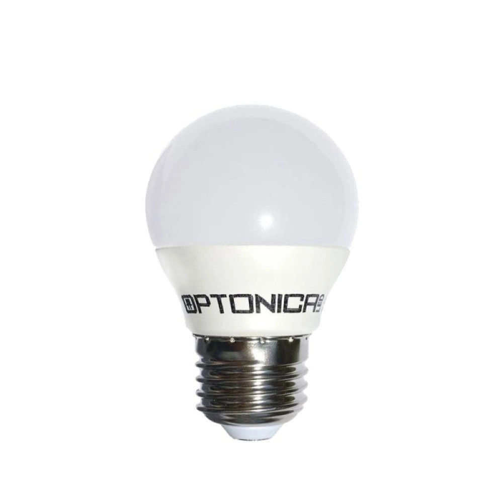 LED spuldze G45 E27 8,5W, 800lm, 2700K (OPTONICA)